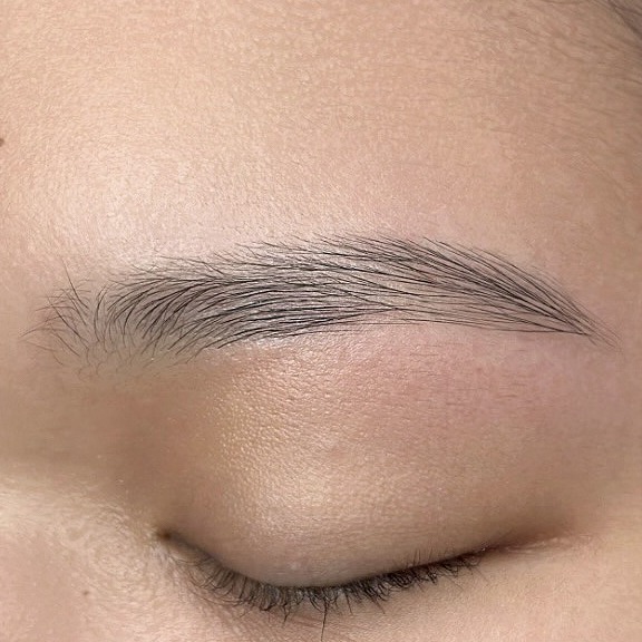 Brow waxing
